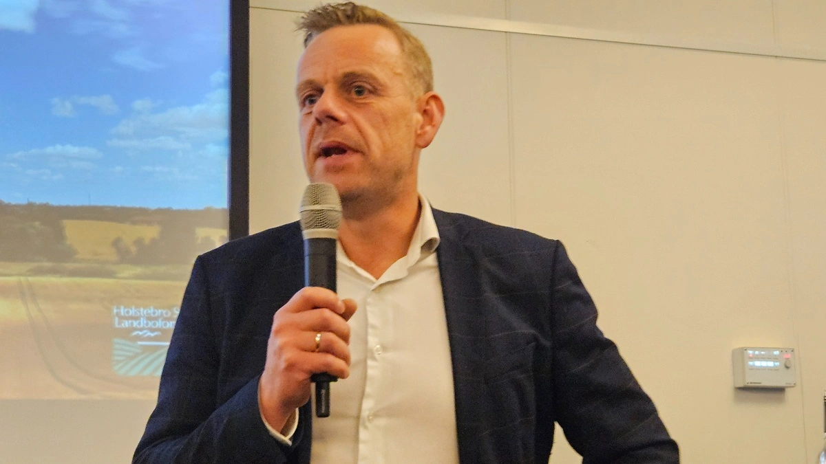 - Politikerne er nødt til at se hele sammenhængen, før de træffer beslutninger, som kan ændre erhvervsgrundlaget i vores område, lyder det fra Anders Nørgård, formand for Holstebro Struer Landboforening. Arkivfoto
