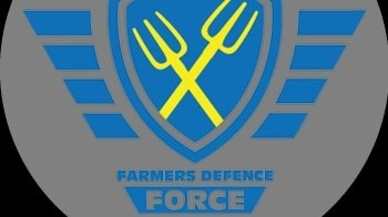 Farmers Defence Forces logo.
