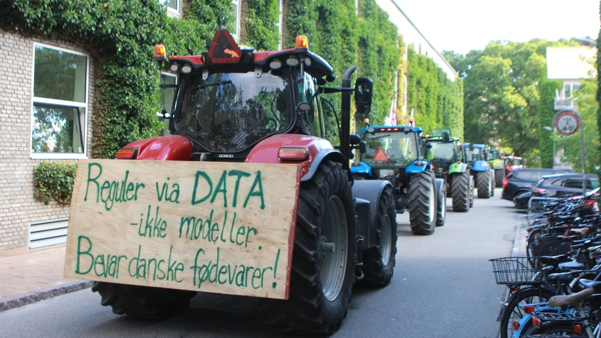 Bæredygtigt Landbrug demonstrerede først, da det var for sent, mener René Spang Jørgensen. Her ses en af NoFFF.eu's demonstrationer. Foto: Kasper Stougård