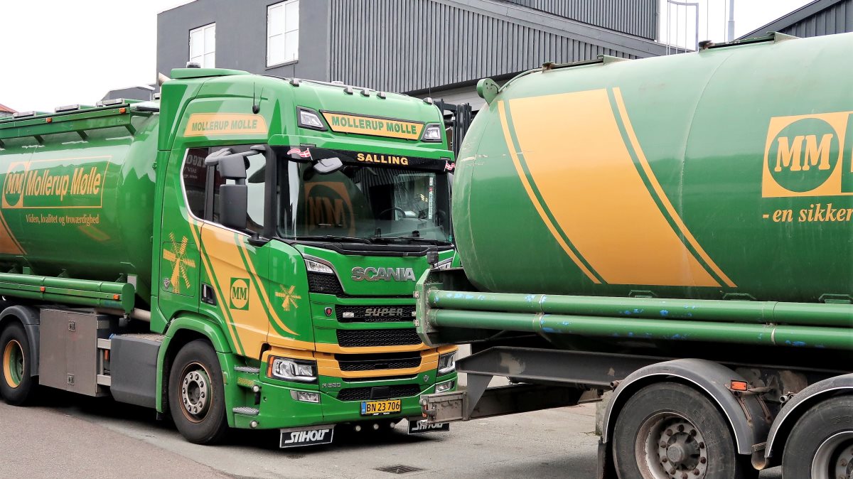 Foderstof kører med biodiesel i brændstoftanken