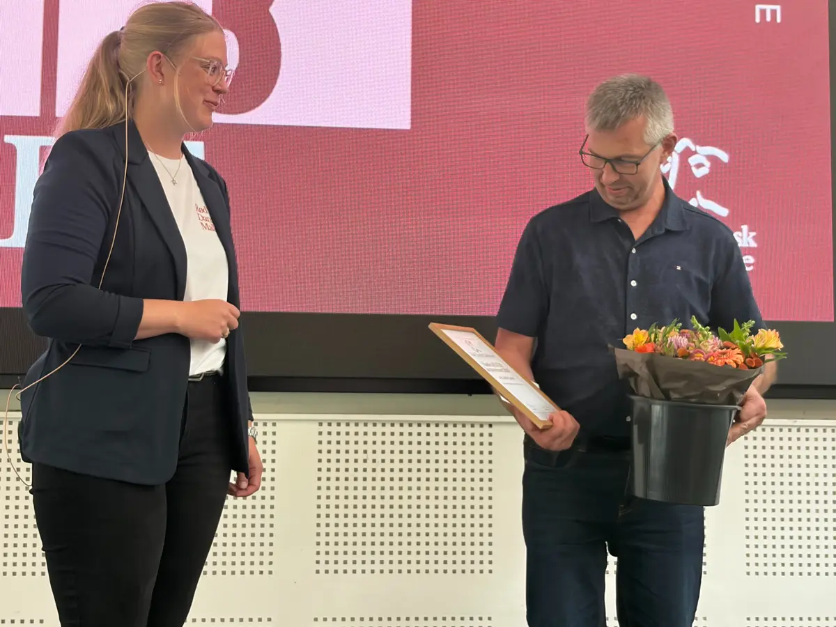 Jens Jakob Larsen, mælkeproducent ved Fjerritslev, blev vinder af den højeste NTM-fremgang med +7 NTM-enheder i fremgang og et gennemsnitligt NTM-niveau på 21,1 hos kvierne.