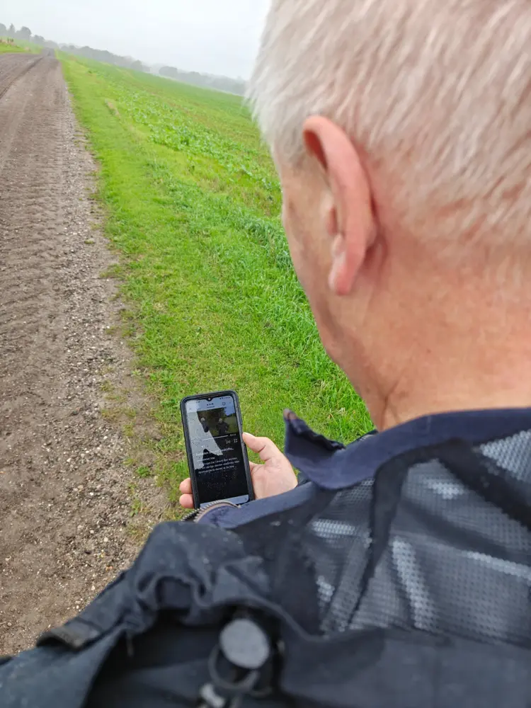 Knud Jeppesen medvirker i DR-dokumentaren sammen med fire andre landmænd. Foto: Henning Andersen