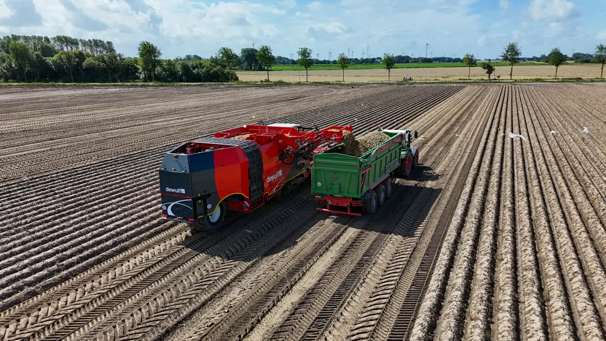 Tredje generation af Dewulf Kwatro blev præsenteret på årets udgave af PotatoEurope. 