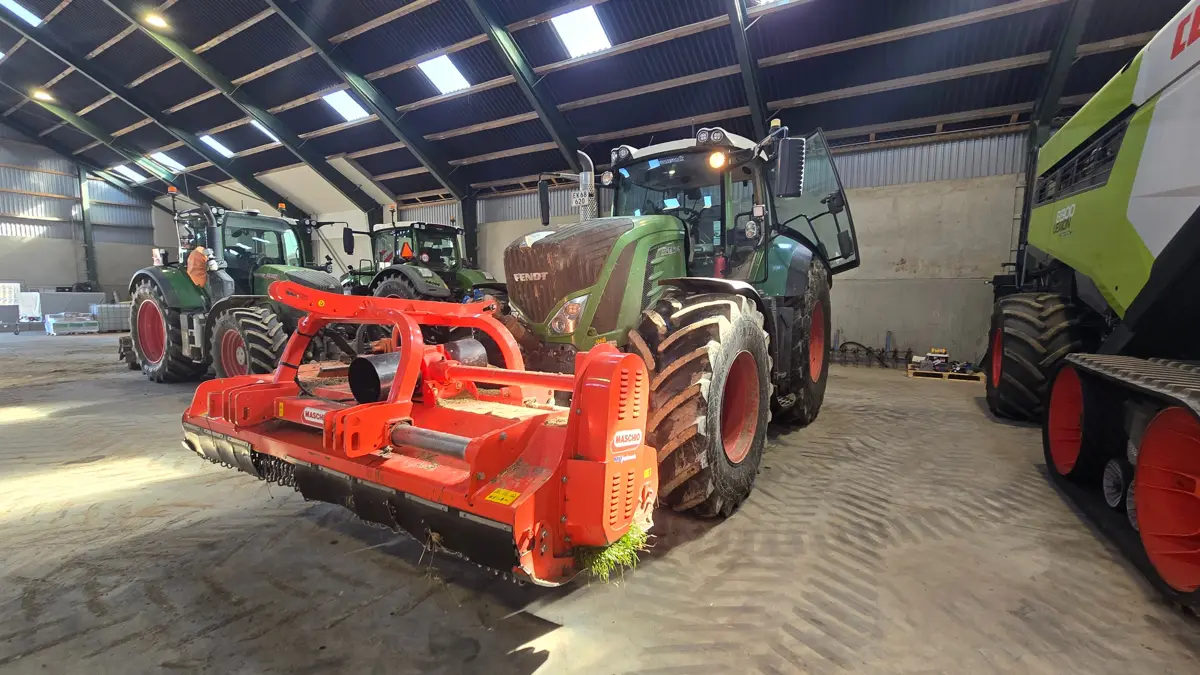 Fendt er et gennemgående traktormærke på Agrifos.