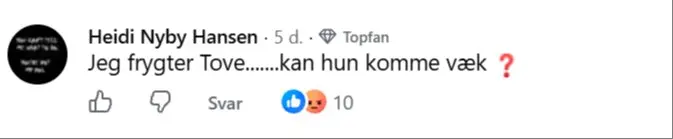 Kommentar til artikel om Tove Sørensen og borgerforslaget.
