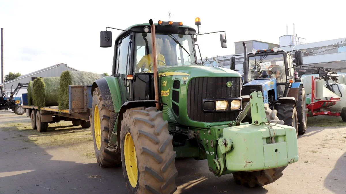 John Deere er også meget udbredt i Rusland. 