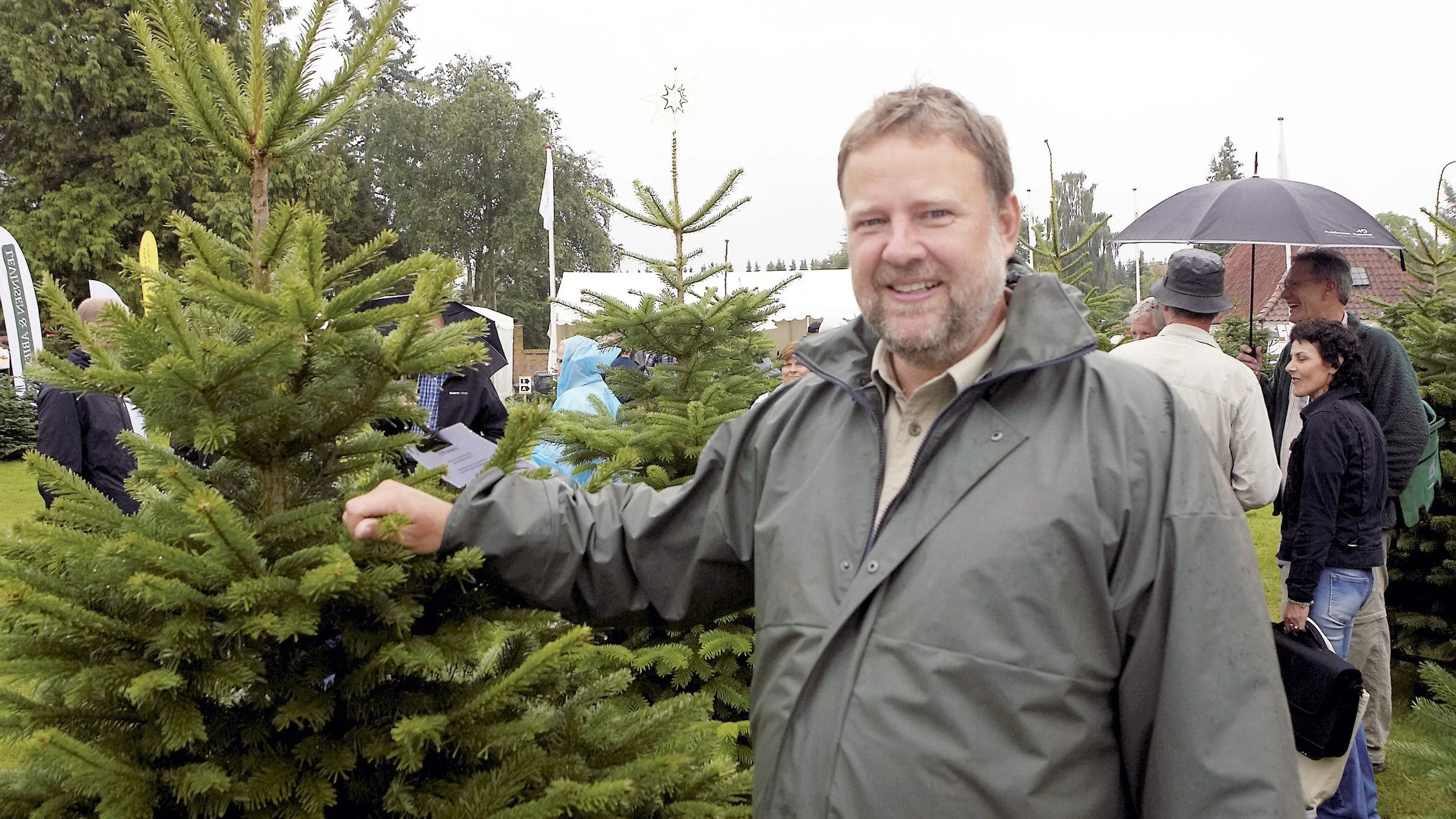 Direktør for Danske Juletræer, Claus Jerram Christensen, glæder sig over, at danske juletræer dyrkes med lille udvaskning af næringsstoffer.