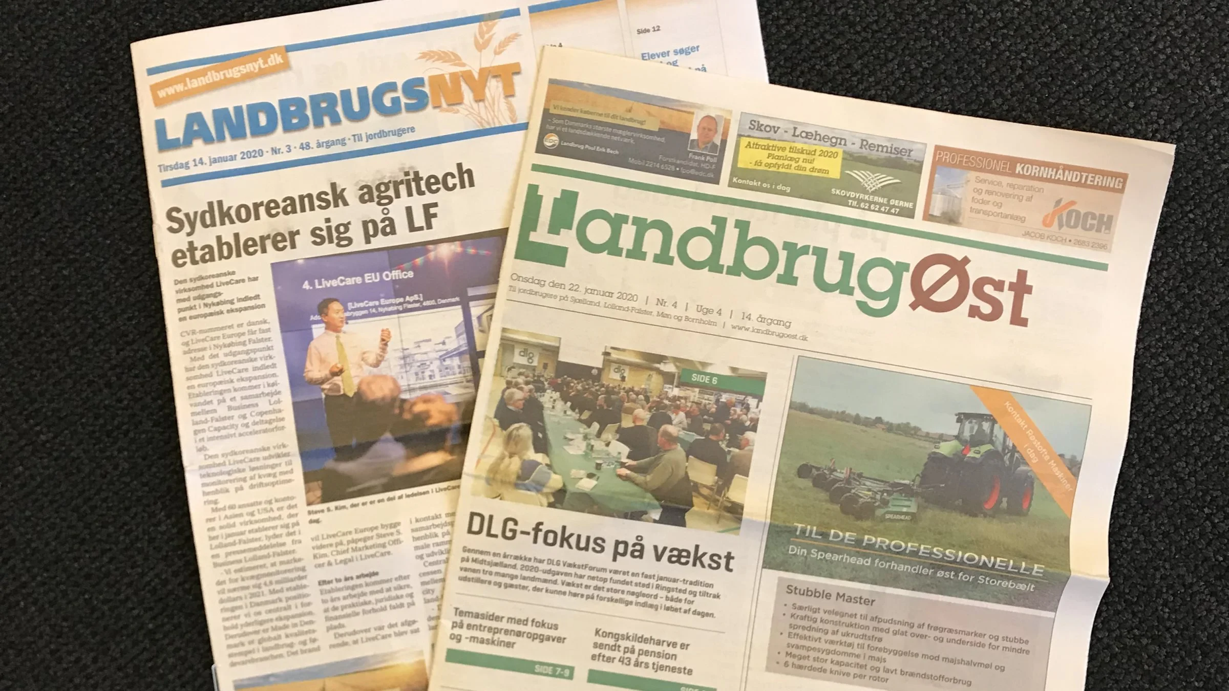 Folketidende Gruppen A/S, der er udgiver af LandbrugsNyt og L-Mediehus A/S, som udgiver LandbrugØst, har indgået aftale om at fusionere aviserne til én udgivelse om ugen, og det bliver LandbrugØst, som bliver den fortsættende avis fremover.