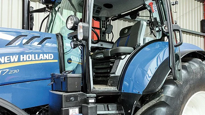 I fremtiden vil big data blive en del af ekstraudstyret til CNH's maskinpark, her New Holland T7.230.