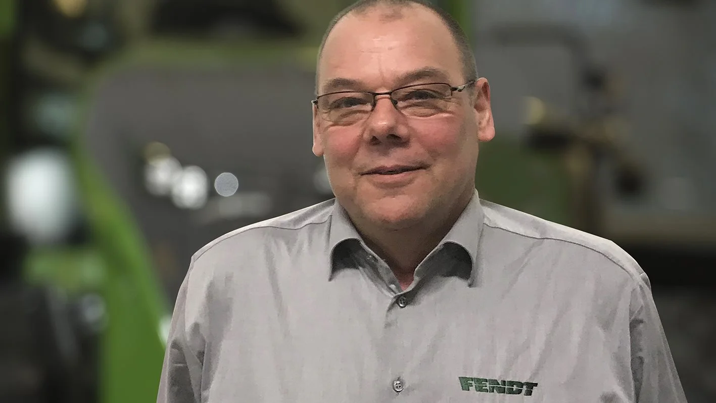 Ernst W. Hansen kommer fra Hjallerup Maskinforretning og fulgte med Fendt-maskinerne til TBS Maskinpower og er nu ansat i TBS Suldrup.