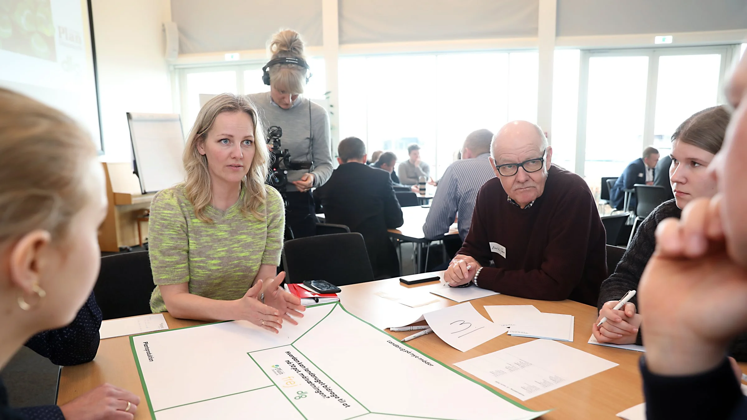 Den radikale klimaordfører Ida Auken (R) deltog i denne uge i klimamøde hos Sagro. Foto: Sagro