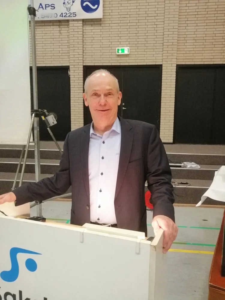 John Nielsen blev på generalforsamlingen i DLS genvalgt som foreningens formand.
