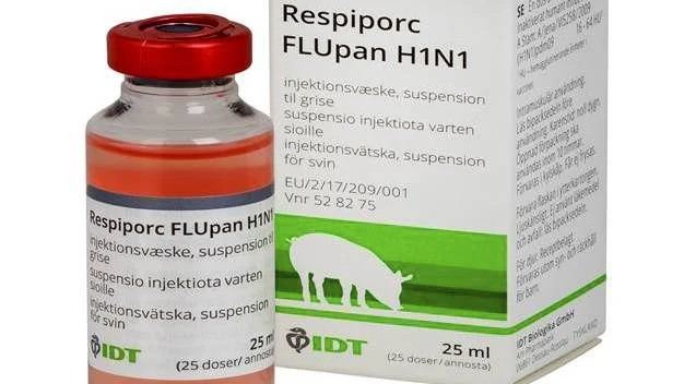 Det tyske medicinalfirma IDT-Biologika lancerer nu den længe ventede vaccine Respiporc FLUpan H1N1. Foto: IDT-Biologika