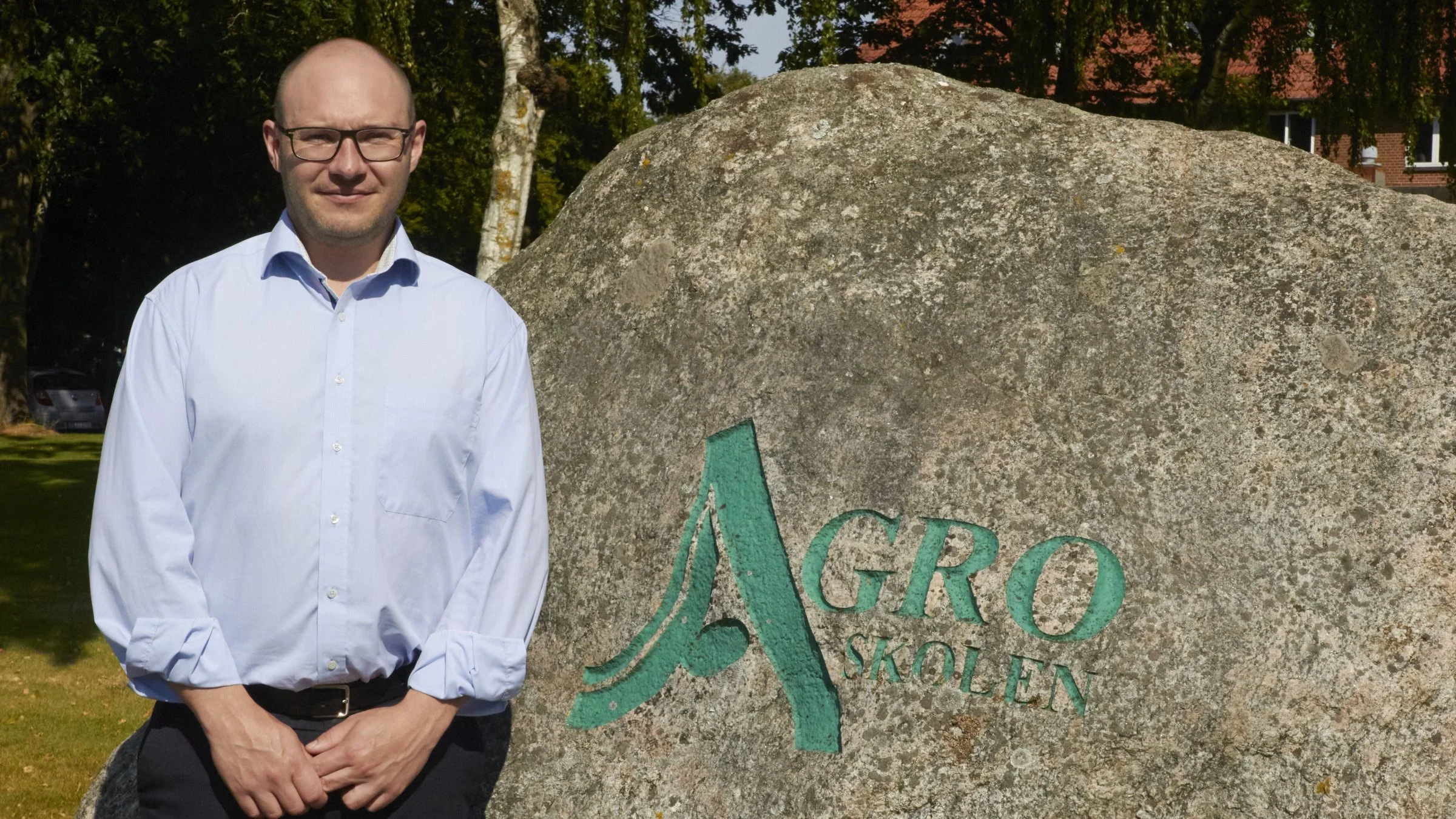 Forstanderen på Agroskolen ved Herning, Jeppe Bomann, oplever stor succes med skolens prøve-tilbud om deltidsuddannelser.