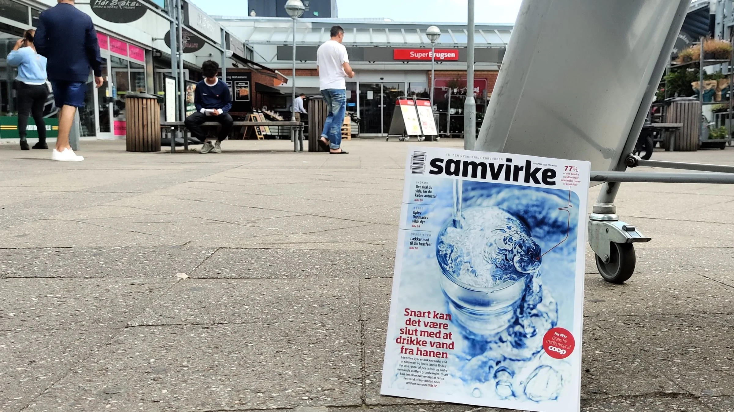 Pressenævnet skal nu tage stilling til om, hvorvidt Coops blad Samvirke har dækning for at skrive, at det snart kan være slut med at drikke vand fra hanen. Foto: Lasse Ege Pedersen