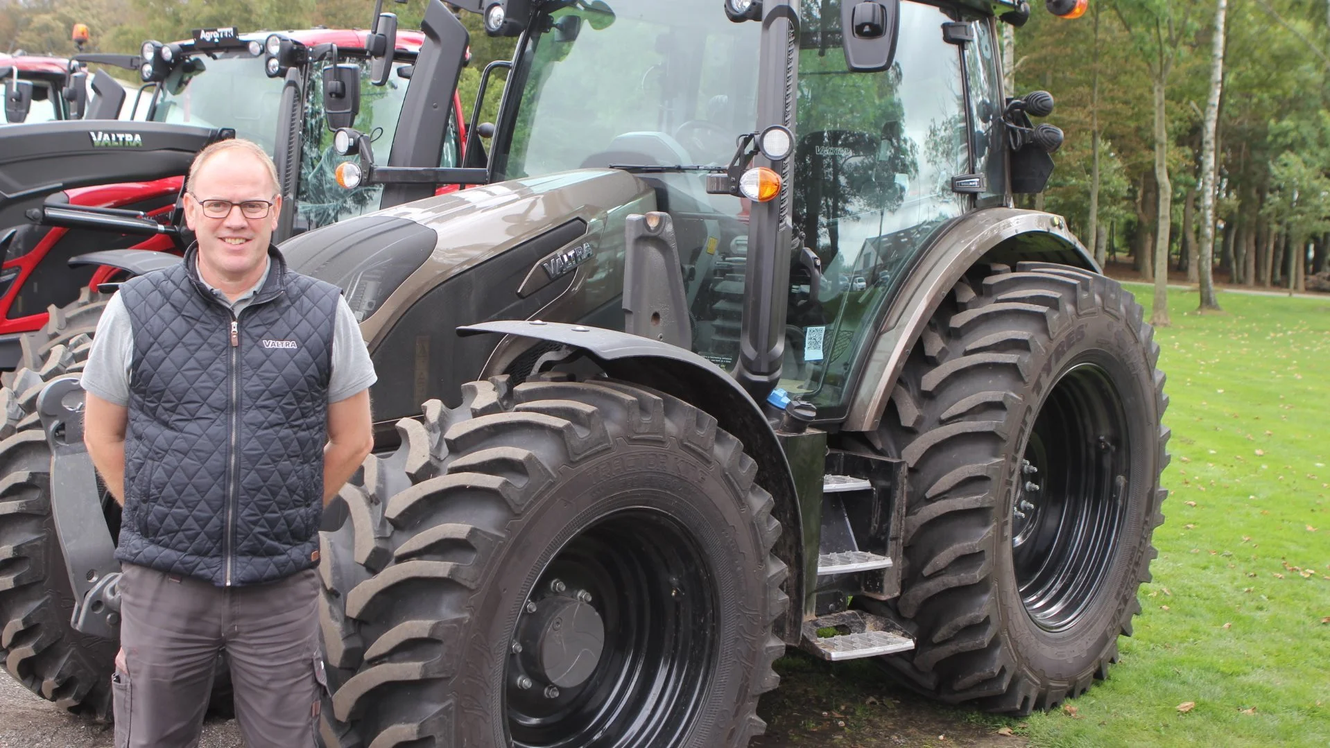Agrotek-direktør Niels Vestergaard ser gode muligheder i den nye Valtra G-serie, der blandt andet henvender sig til grøntsagsfolket.