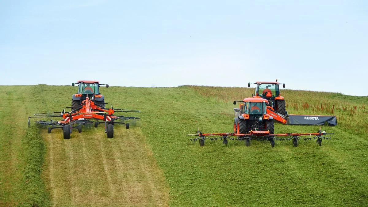 Kubota tilbyder et bredt maskinprogram inden for græs. 