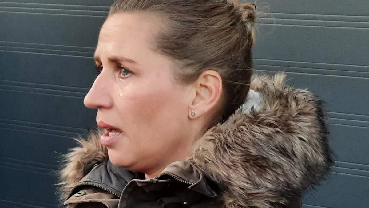 Tårerne fik frit løb, da statsministeren besøgte minkavler i slutningen af november. 