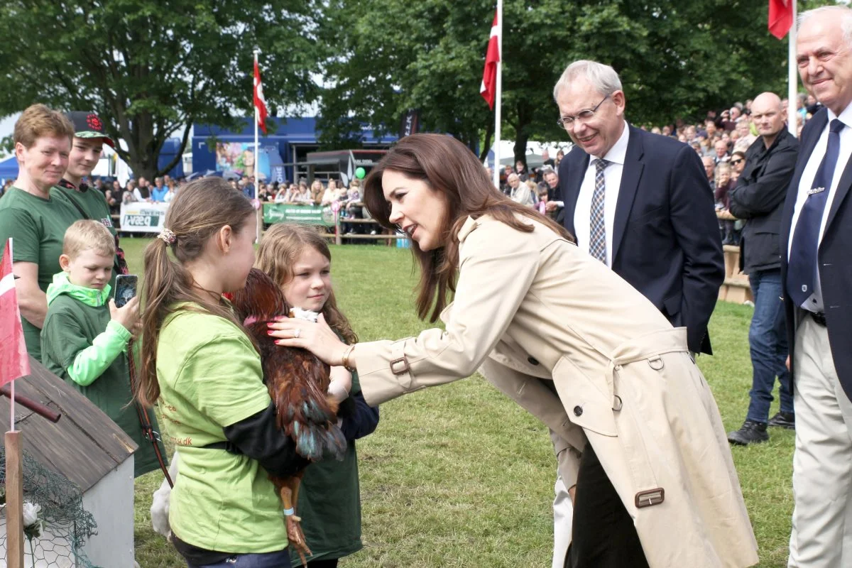 H.K.H. Kronprinsesse Mary var blandt de rekordmange gæster til jubilæumsskuet i 2019.