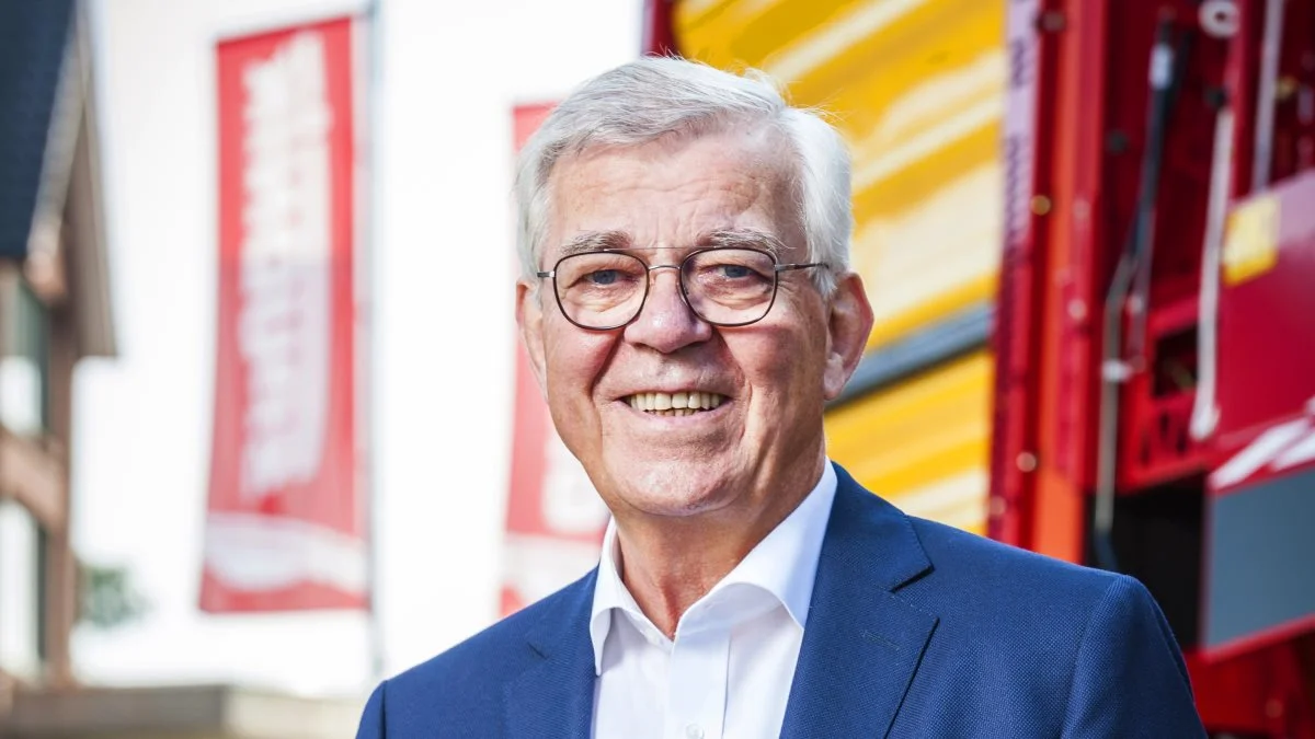 I en alder af 75 er Franz Grimme, chef for maskingiganten Grimme still going strong. Foto: Gerald Lampe