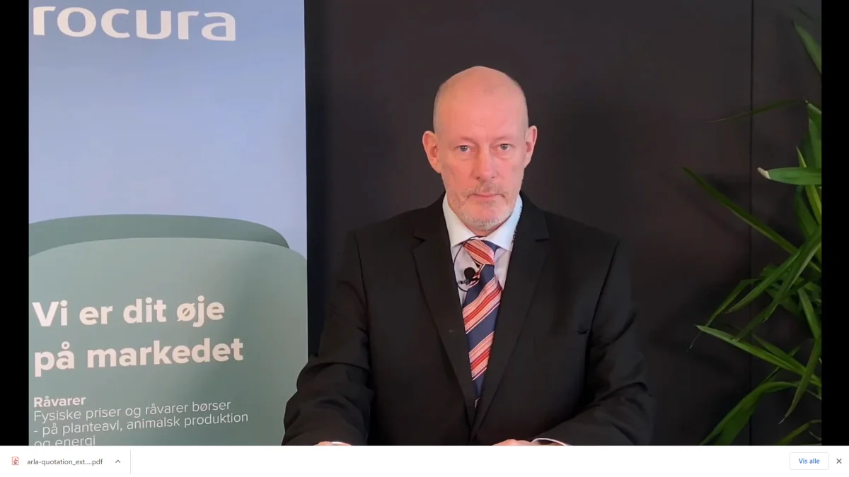 Bankerne er blevet mere villige til at tage nye landbrugskunder ind, og det har stor betydning for rente- og bidragssatserne i konkrete tilfælde, konstaterer rådgiver i Agrocura, Ole Eriksen, under et webinar, som rådgivningsvirksomheden afholder (billedet).  
