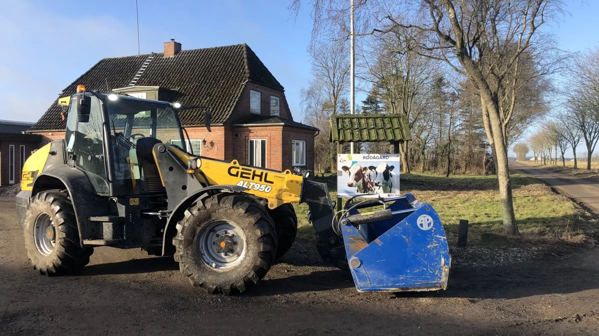 Nyeste skud på stammen hos Martijn Berends er den større Gehl ALT950