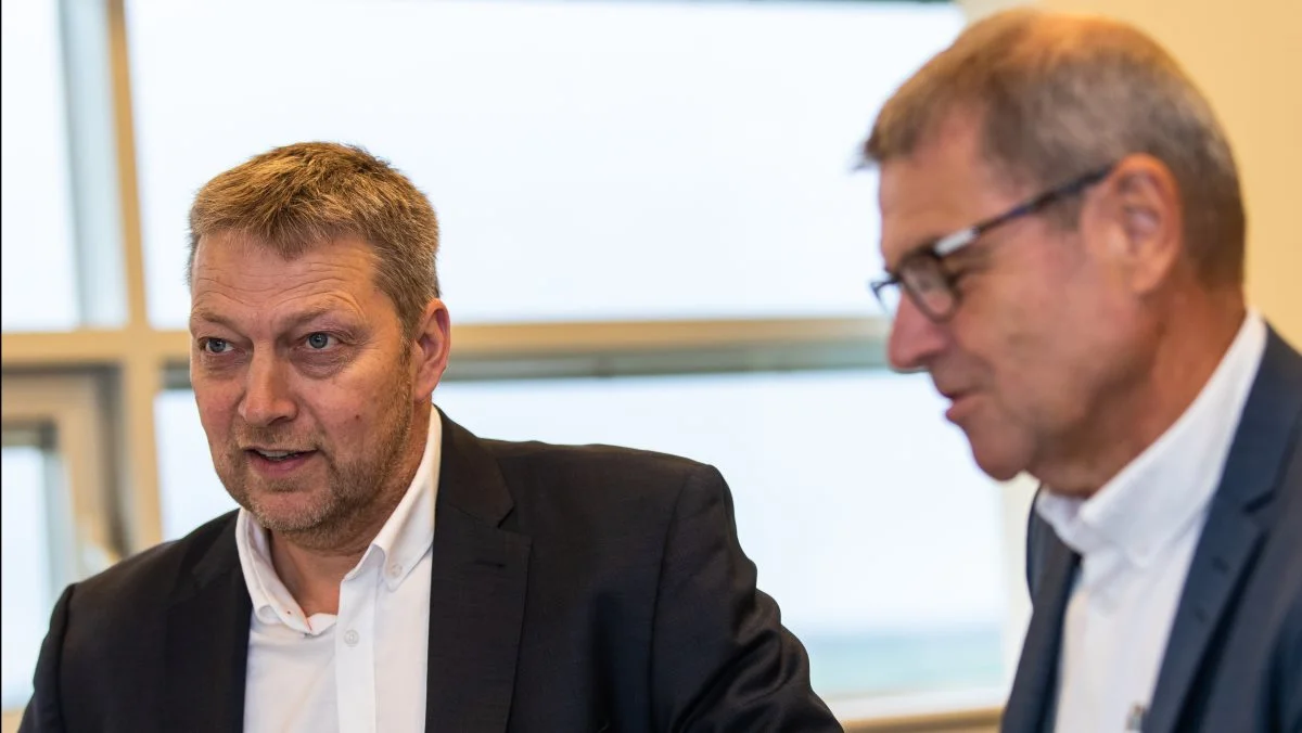 - Vi er meget tilfredse med, at Velas igen i år formår at generere et flot overskud, især i så omskifteligt et år, som 2020 har været, siger Nis Kristian Hjort (t.v.), bestyrelsesformand for Velas. 