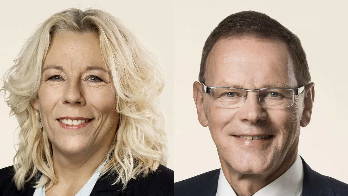 Dansk Folkepartis Lise Bech og Venstres Erling Bonnesen fortæller, at forhandlingerne om en miljø- og klimaftale på Christiansborg endnu ikke er begyndt. Fotos: Steen Brogaard