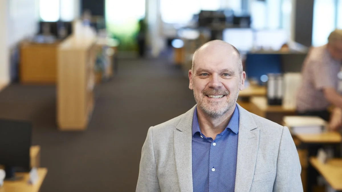 Det store smil er fremme hos administrerende direktør i Sagro, Torben Jensen – og det med god grund. Sagro kom ud af 2020 med et rekordstort overskud. 