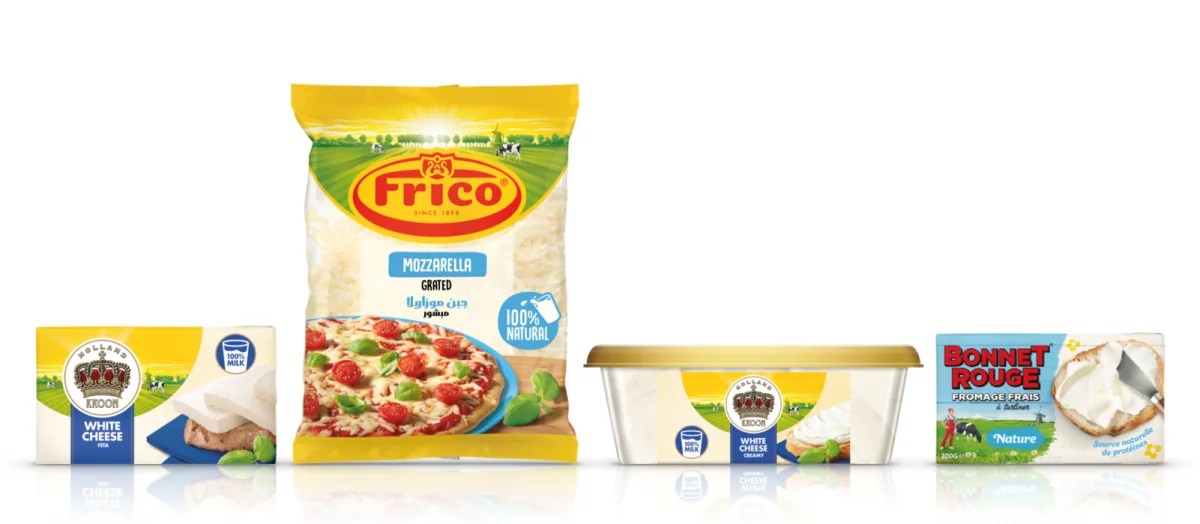 FrieslandCampinas mærker Frico og Kroon har været dominerende markedsledere inden for hård og semi-hård ost i flere nordafrikanske lande i årtier. Foto: FrieslandCampina