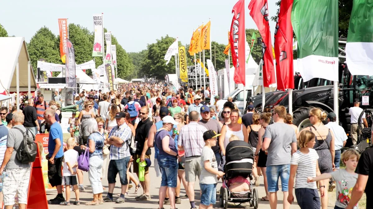 I år vil der  være 200 maskinudstillere samlet på Roskilde Dyrskue, og det bliver hermed den største maskinudstilling på dyrskuepladsen i over 30 år. Arkivfoto
