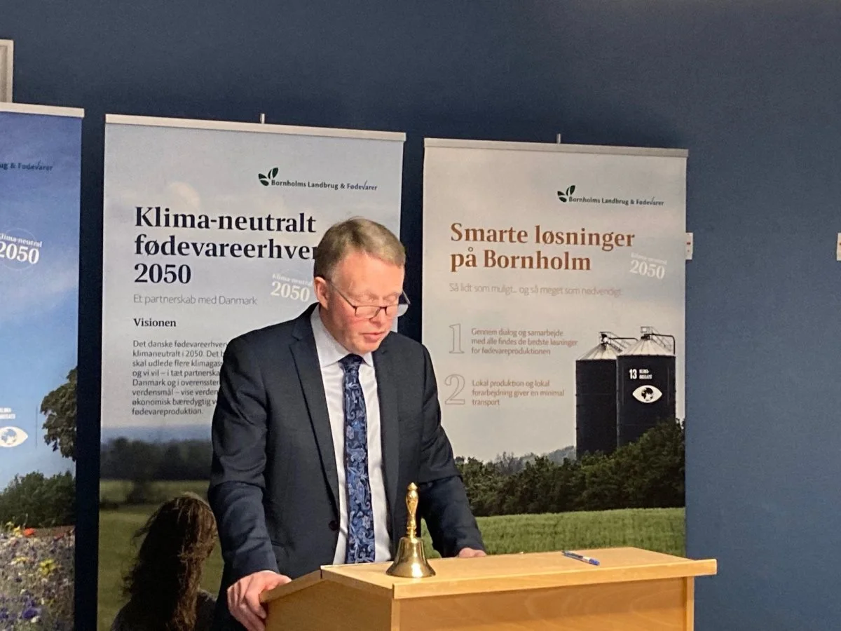 - Det kræver en vis robusthed – også psykisk – at drive landbrug, påpegede Lars-Ole Hjorth-Larsen, formand for Bornholms Landbrug & Fødevarer siden 2008, på generalforsamlingen.
