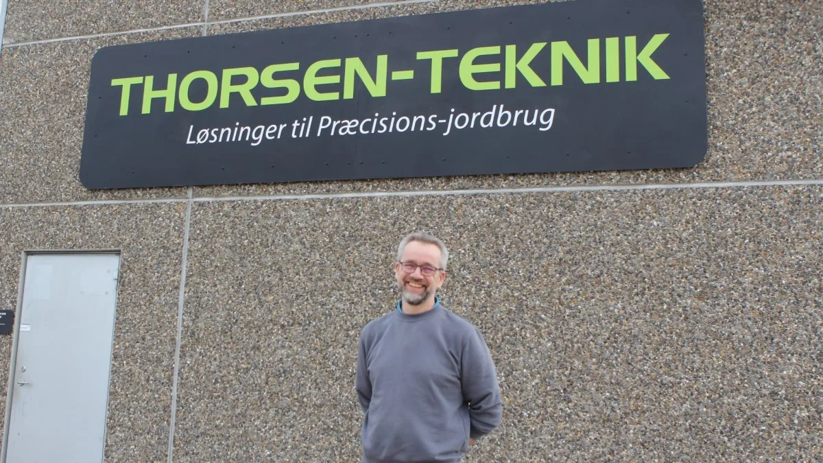 Da Torben Thorsen startede Thorsen-Teknik i 2009 mærkede han hurtigt efterspørgsel på specialløsninger til præcisionslandbruget. Fotos: Christian Carus