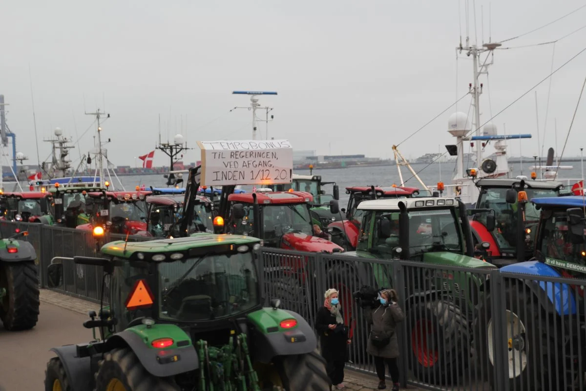 Mink-sagen – og den efterfølgende traktordemonstration i København – berørte Anders Mortensen meget. Foto: Jesper Hallgren