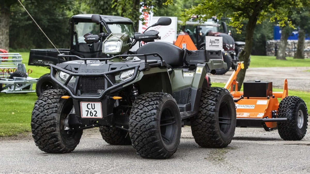 De store ATV’er har lagt godt fra land hos Agrotek i år.
