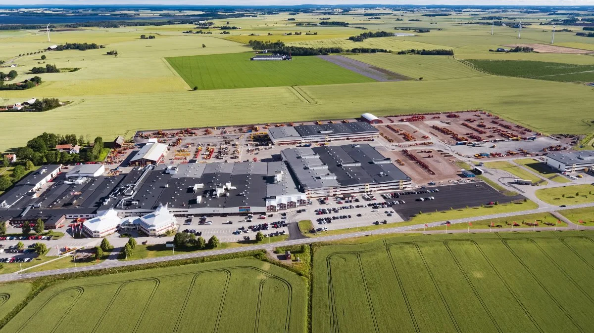 Väderstad-fabrikken i Sverige udvider med 350 kvadratmeter nyt laboratorium på to etager til test af komponenter.