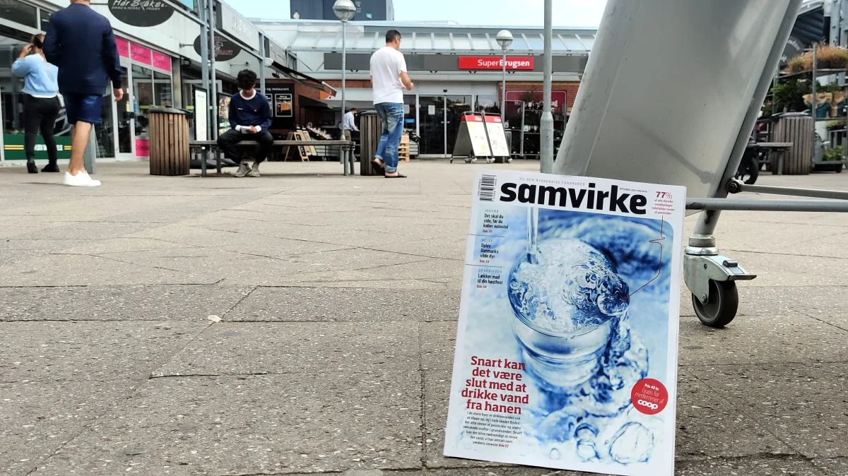 L&F klagede i efteråret til Pressenævnet over denne forside i månedsmagasinet Samvirke, der har en million læsere.