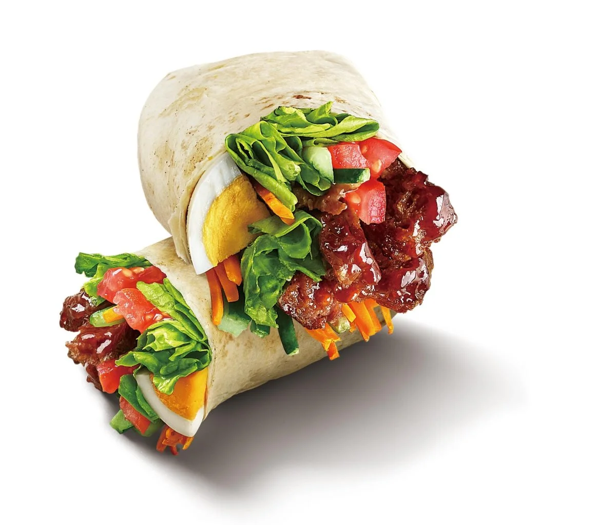 Starbucks i Kina sælger de populære Spicy Sour Wrap lavet med Beyond Beef fra Beyond Meat. Foto: Beyond Meat