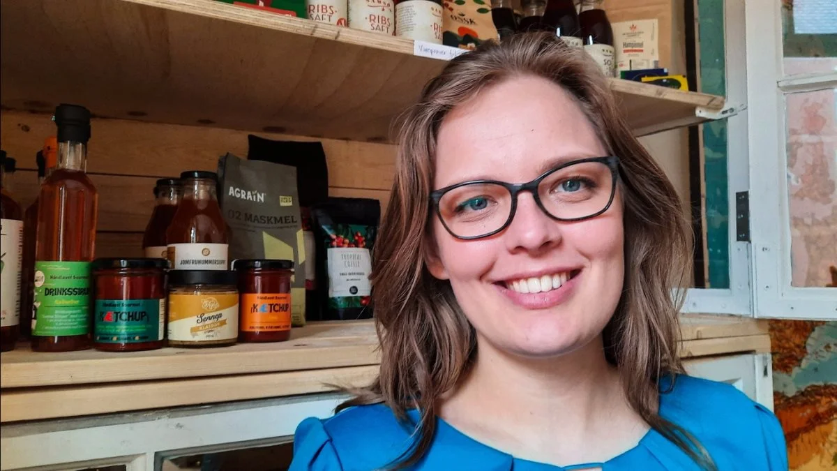 29-årige Solveig Felbo er leder, direktør og co-founder af den digitale markedsplatform Råhandel, der gør det nemmere for små fødevareproducenter at sælge til interesserede grossister. Foto: Victor Juul Grønbæk