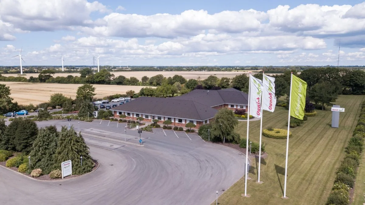 Danish Agros hovedkontor er beliggende i Karise på Stevns. Foto: Danish Agro