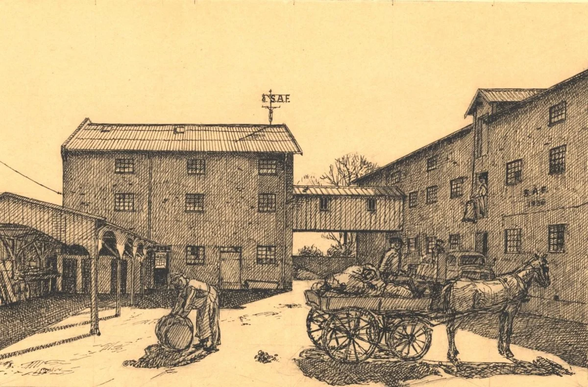 Det var Stevns Foderstofforening, som tilbage i april 1901 lagde rødderne til Danish Agro. Foto: Stevns Arkiv 
