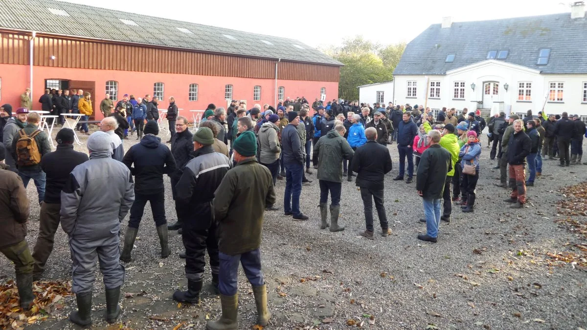 Onsdag den 19. maj er der temadag hos Søren Ilsøe, Fjenneslev, om conservation agriculture. Her fra en tidligere temadag samme sted. Arkivfoto: Jørgen P. Jensen