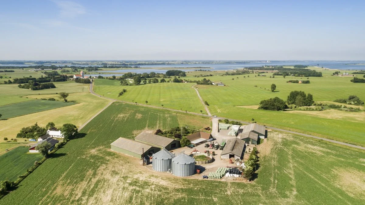Landbrugsejendommen på Fanefjord Kirkevej ved Askeby på Vestmøn er blevet købt af en udenlandsk investor, der har indgået en forpagtningsaftale med den 28-årige mønbo Daniel Nøhr Andersen.