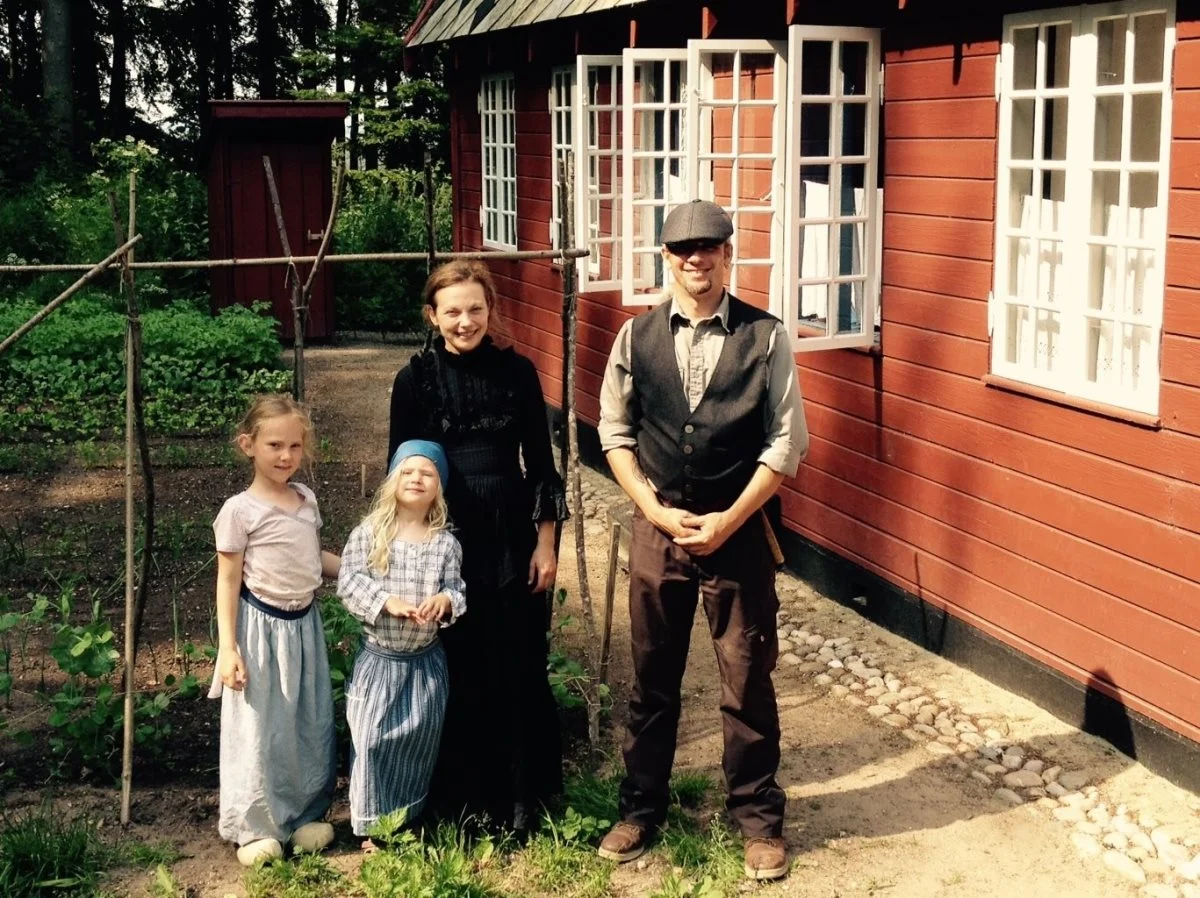 På det nordlige Djursland kan man holde ferie i et lille skovarbejderhus og prøve kræfter med livet på landet for knap 100 år siden. Foto: Gammel Estrup Danmarks Herregårdsmuseum