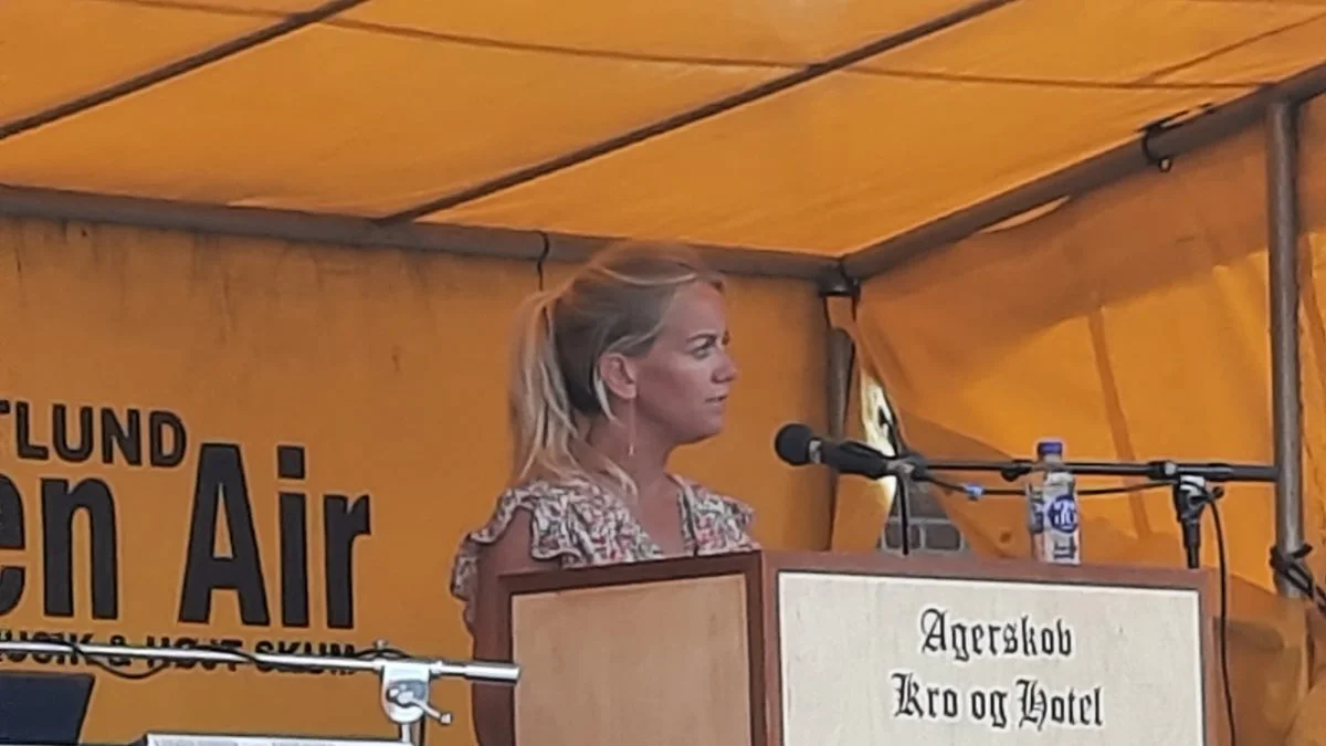 Nye Borgerliges partiformand, Pernille Vermund, vil forfølge minksagen indtil de ansvarlige er stillet for en dommer. Foto: John Ankersen