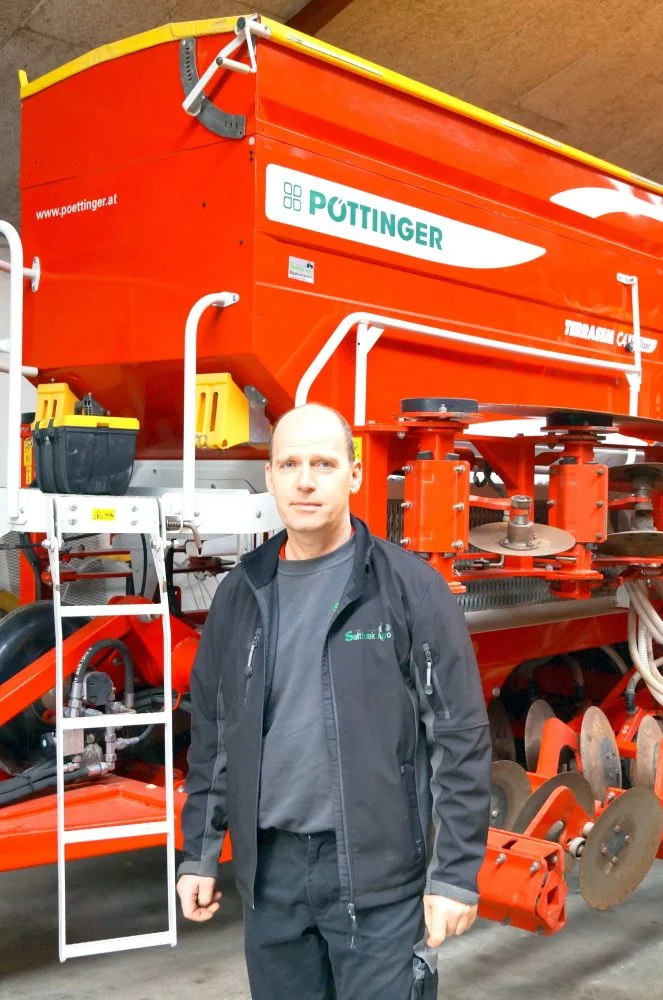 Saltbæk Agro ved Kjeld Olesen er en af de tre maskinforretninger, der står Maskintour Vestsjælland fredag den 18. juni. Arkivfoto