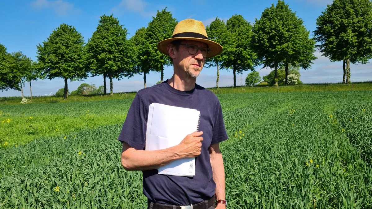 - Også foder til økologisk grise- og fjerkræproduktion er i rivende udvikling, fortalte Per Jensen. Foto: Henning K. Andersen