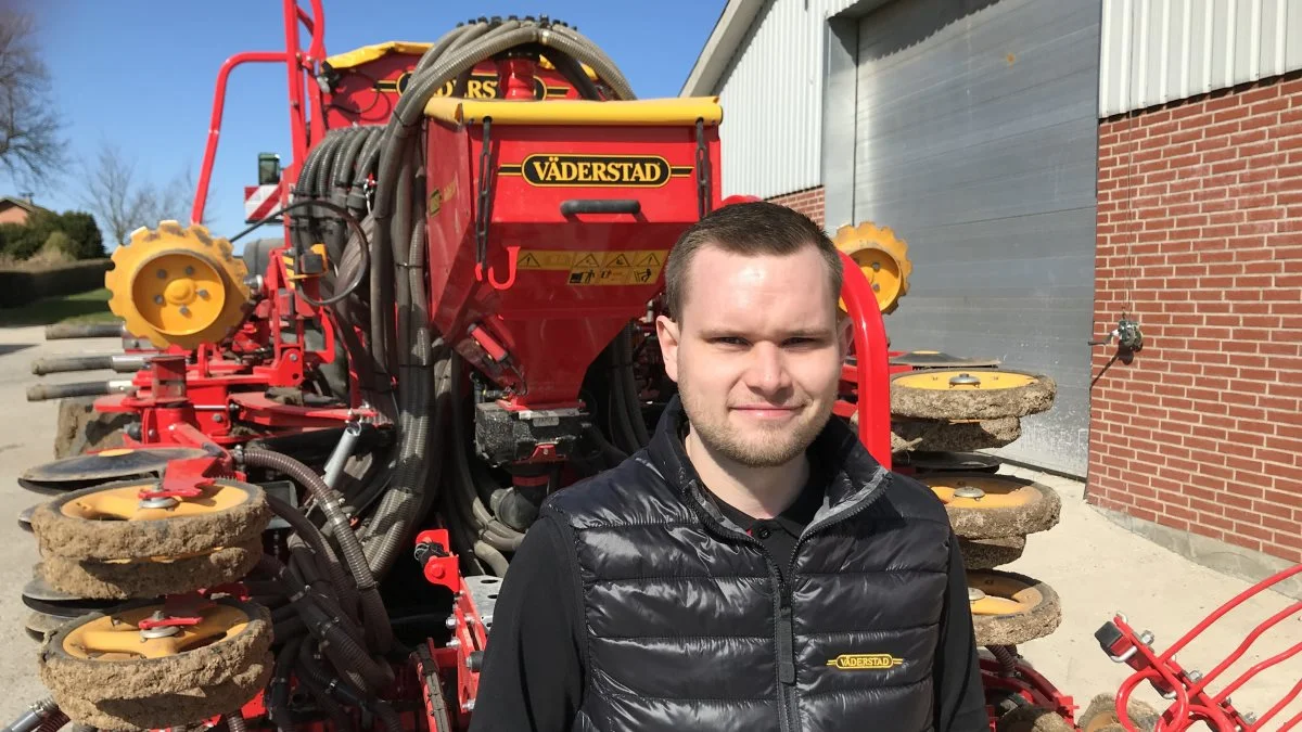 Klaus Poulsen er i april tiltrådt som salgssupporter hos Väderstads danske datterselskab. Foto: Väderstad Danmark