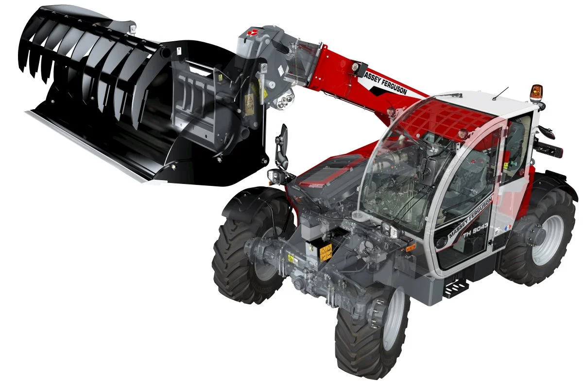 Seks nye Massey Ferguson teleskoplæssere i TH-serien introduceres nu med et helt nyt førerhus plus en række væsentlige ændringer, som forbedrer komfort, drift og produktivitet.