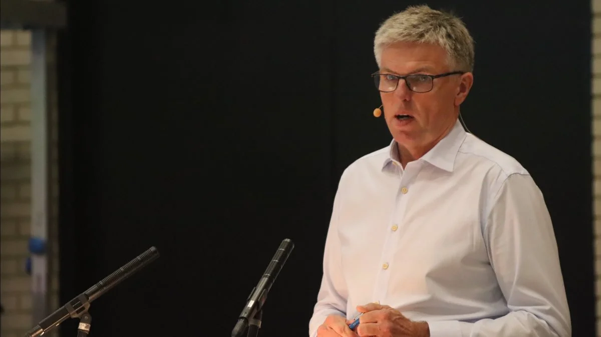 - Udover et dyk i sukkerprisen er vi sluppet rimeligt problemfrit igennem året, fastslog formand Troels Frandsen. Foto: Jørgen P. Jensen